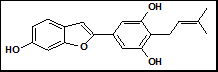 120-06-5,5-(6-羟基-2-苯并呋喃基)-2-(3-甲基-2-丁烯基)-1,3-苯二醇