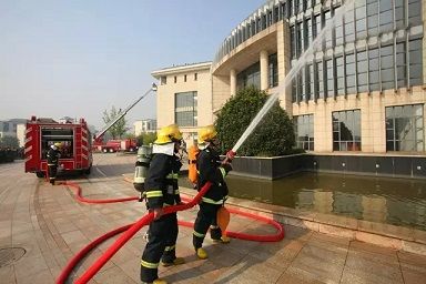南京审计学院图书馆开展人员密集场所消防火