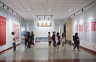 “水墨初心 信仰之光“—庆祝中国共产党成立102周年美术作品展在渤海大学弘文馆开展