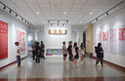 “水墨初心 信仰之光“—慶祝中國共產黨成立102周年美術作品展在渤海大學弘文館開展