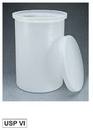 美国Nalgene11100-0005 Nalgene™ 带盖 LLDPE 耐用圆筒罐