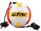 世达（STAR） VB385C-34 排球扣球训练习用球 带弹性松紧带绳子5号手缝排球