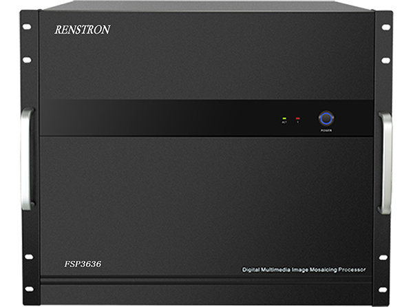 RENSTRON的36*36畫面拼接控制器FSP3636混插板卡LED視頻處理器大屏液晶拼接控制器