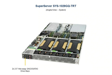 GPU服务器超微1029GQ-TRT支持至强可扩展处理器4片GPU卡深度学习