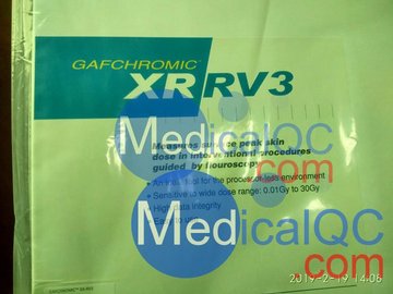 美国Ashlan   Gafchromic XR-RV3皮肤剂量QA免冲洗胶片