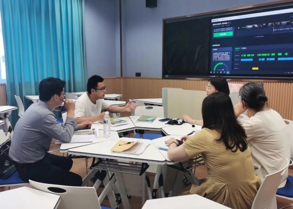 在宜賓市翠屏區，“以學為中心”的課堂正在向AI而行