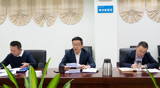 樂山師范學院黨委書記胡丹主持召開黨委理論學習中心組學習會