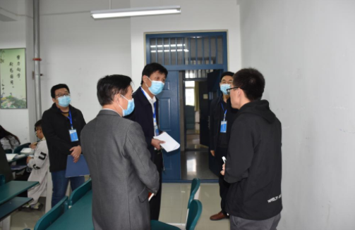 河南工學院領導深入課堂檢查學生返校開學工作