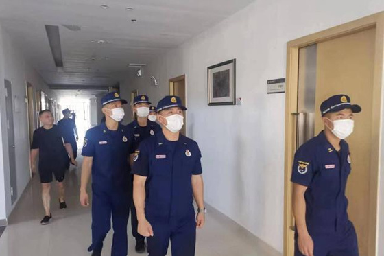 景德鎮學院保衛處聯合浮梁縣消防救援大隊進行校園安全大檢查