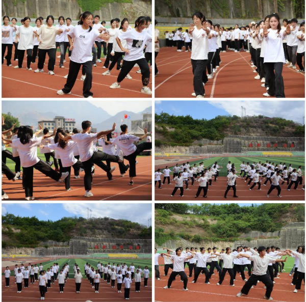 攀枝花学院生化学院（农学院）举办第二届阳光太极风采展示活动