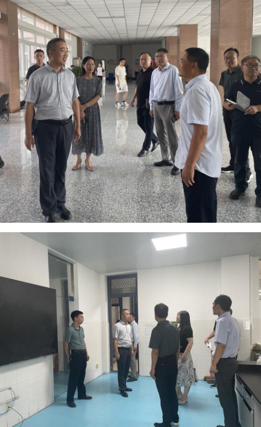 宿州學院領導帶隊開展開學安全檢查工作