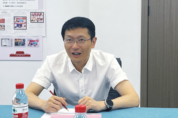 浙江海洋大学校长武传宇一行走访金华校友