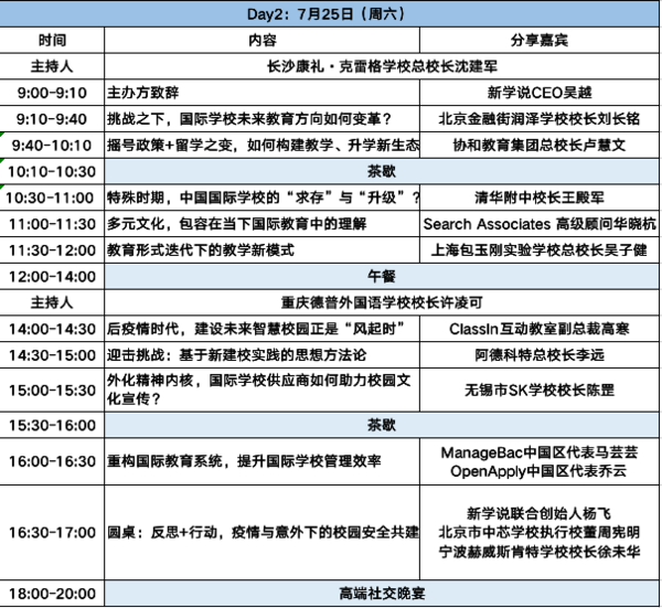 游美营地教育携百位国际学校校长共话教育升级 2020中国国际学校校长俱乐部年会