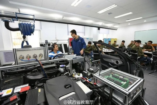這家企業向陜西國防職院累計捐贈500余萬元教學設備!
