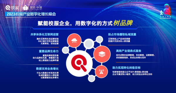 校服产业数字化增长峰会 | 钦家用科技与服务赋能校服企业实现数字化转型升级