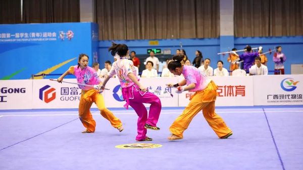 内蒙古自治区代表团夺得两银一铜 学青会校园组武术套路、啦啦操项目完赛
