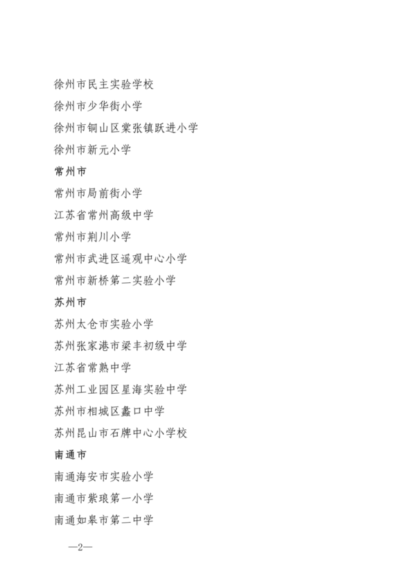 新一批江蘇省中小學藝術教育特色學?？荚u結果出爐，一起來看有哪些學校