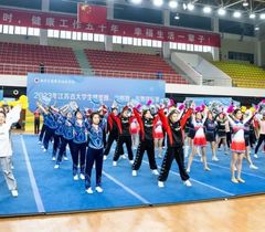2023年江苏省大学生健美操、啦啦操、街舞锦标赛在南京交通职业技术学院圆满闭幕