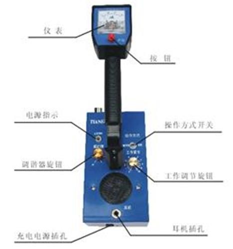 便携式金属探测器/手持式金属探测仪 型号：LQTE-98A