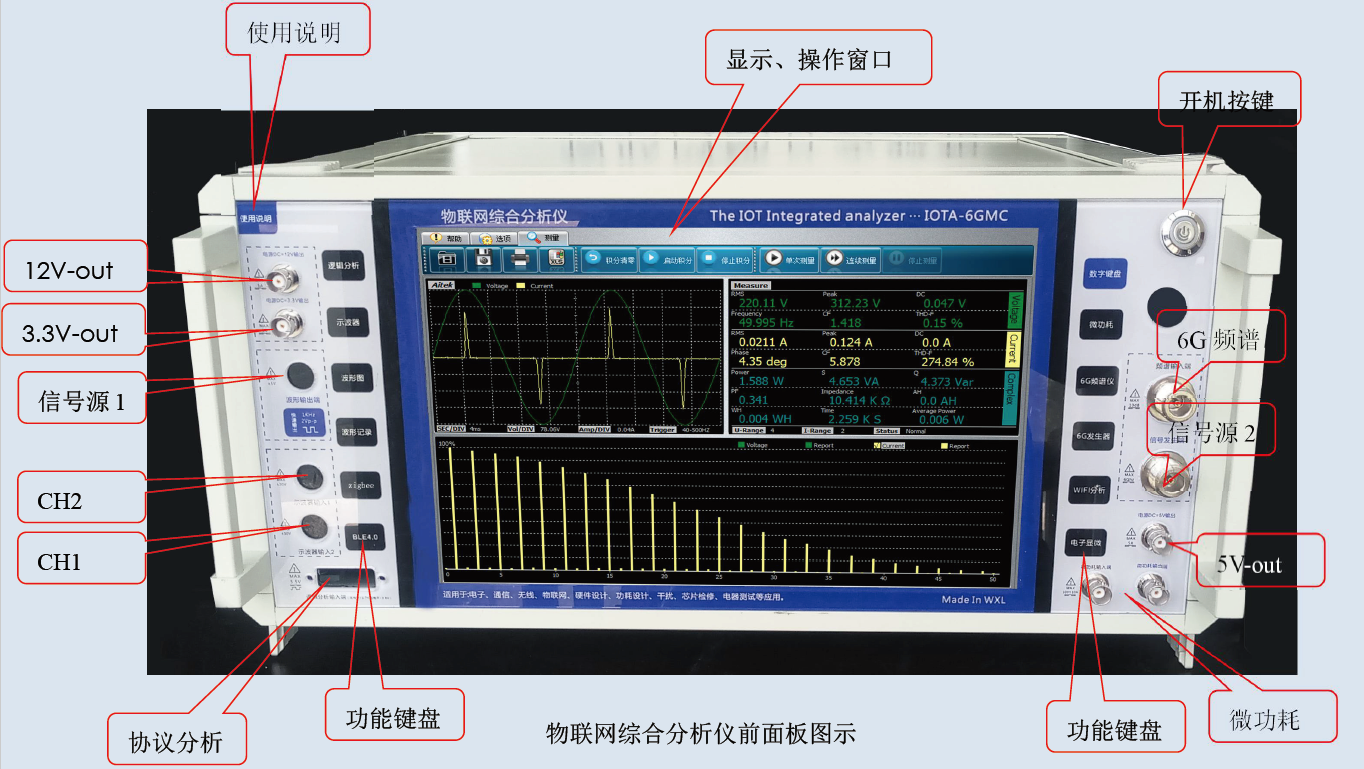 多功能物联网综合分析仪