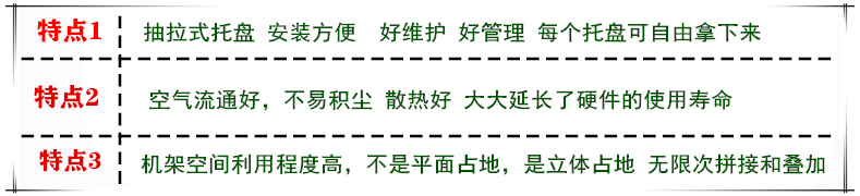 工作室机架机箱游戏网吧集中机房电脑托盘主机 延长器集中机架dnf