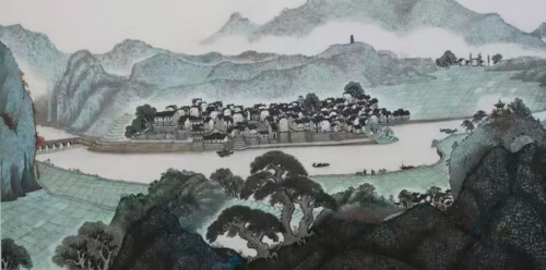 【政府采购艺术家代表】中国风范 国之瑰宝——朱继善精品手绘