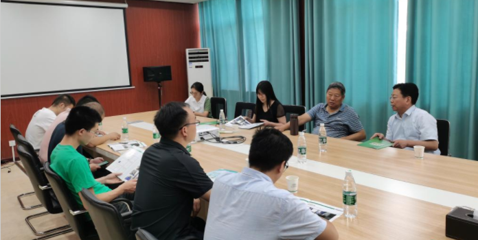 宿州學院領導帶領博士團隊赴宿州當地企業開展調研交流合作活動