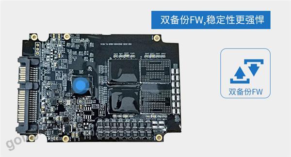 Goldendisk 加密电脑服务器固态硬盘2.5寸 128G工业级SSD免费送软件